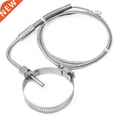 1 pcs K-Type Temperature Sensor Elbow Exposed Tip Stainless