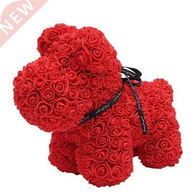 Eternal Rose Dog Romantic Flower Puppy Ideal Gift for