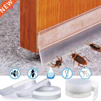 5m Door Bottom Sealing Strip Tape Weather Window Adhesive Si