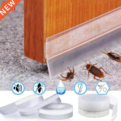 5m Door Bottom Sealing Strip Tape Weather Window Adhesive Si