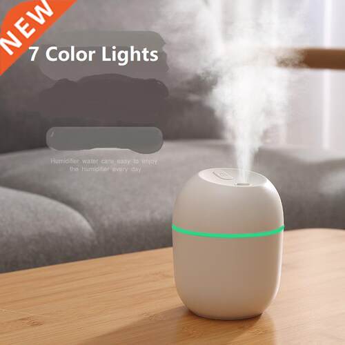 220ML Mini Ultrasonic Air Humidifier Aroma Essential Oil Dif