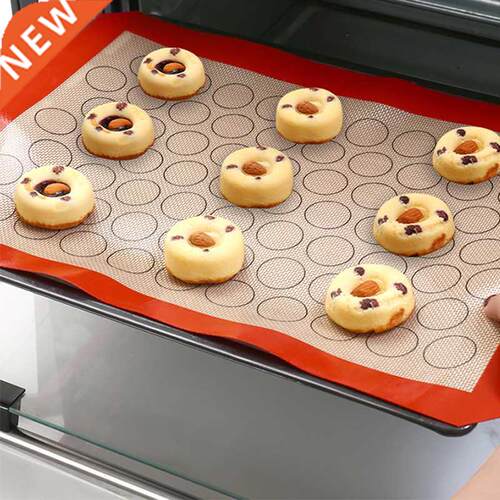 Macaron Non-Stick Silicone Baking Mat Cookie Pad Rolling Dou