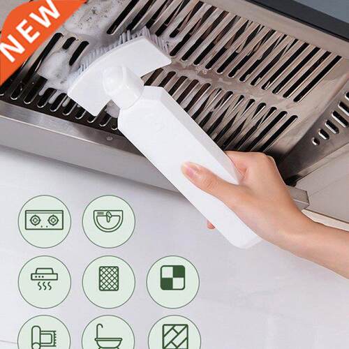 Kitchen Cleaning Brush With Removable Brush Sponge Dispenser