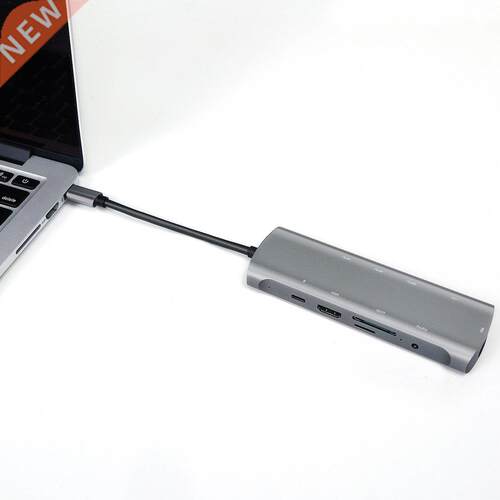 10 in 1 USB C HUB to HDMI hub adapter type c to vga RJ45 3.5