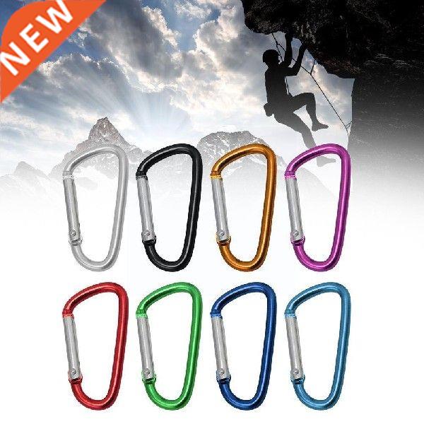 3pcs/set Outdoor Climbing Alloy D Shape Buckle Carabiner