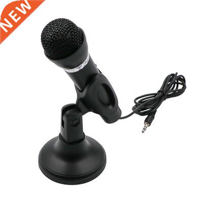 Condenser Microphone 3.5mm Plug Home Stereo MIC Desktop Stan