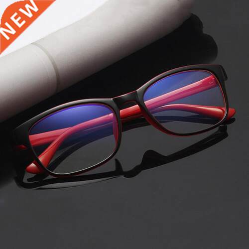 Fashon Blue Lght Blockng Glasses Unsex Clear Lens Comput