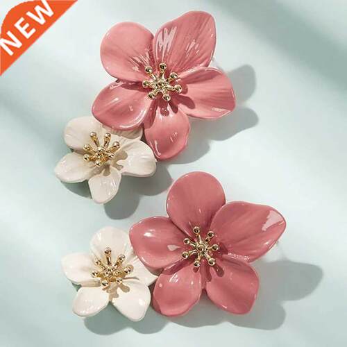 Boho Cute Flower Earrngs for Women Korean Jewelry Kds Grl