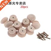 With Cbinet Screws Pcs Hndles Pull Drwer Wood 20PCS