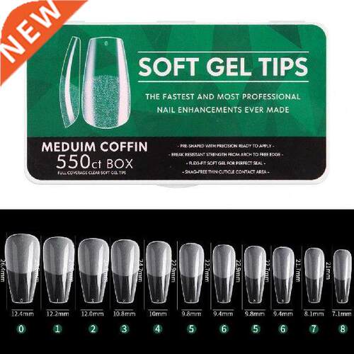 550Pcs/500Pcs/440Pcs/400Pcs False Nails Seamless Press