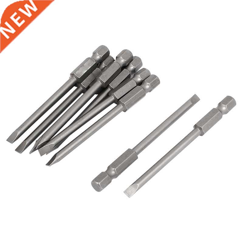 1/4inch Hex Shank 4.0mm Tip Width Slotted Screwdriver Bits 1