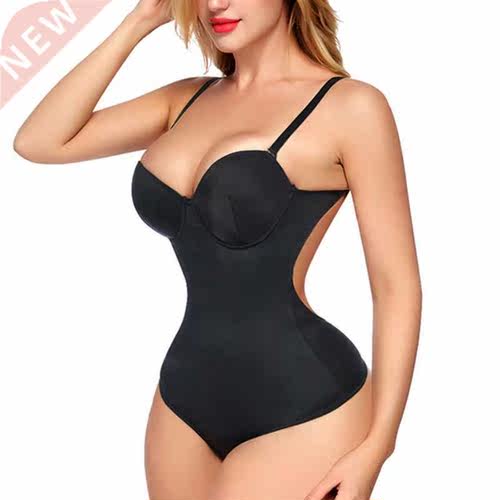 Velssut Women Tummy Control Bosuit Waist Trainer Shapewear