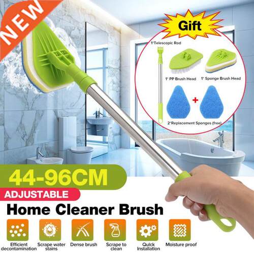 Cleaning Scrub Brush Telescopic Bathtub Cleaner For Clean Ba