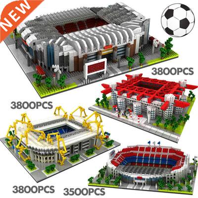 Mini Famous Architecture Football Field Building Blocks Socc