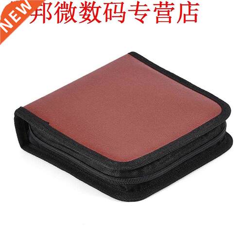 40 Disc Capacity CD Bag PU Leather CD DVD VCD Storage Case O