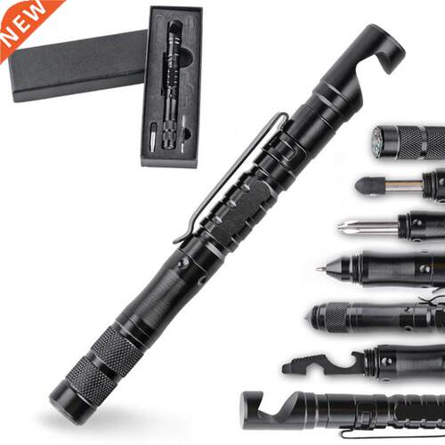 All In 1 Multi Tool Pen Portable Aluminum Alloy Ballpoint Pe