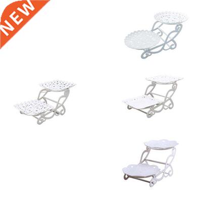 2 Tier Cake Dessert Holder Cupcake Pastry Biscuit Tray Holde