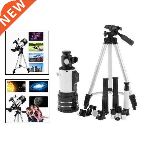 Portable 70mm Aperture Travel Scope Refractor Telescope