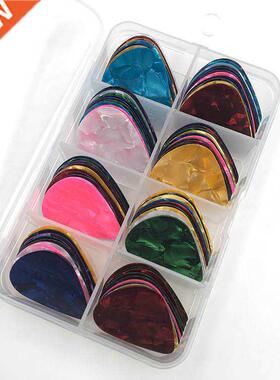 Guitar ukulele pick celluloid pick 0.5 0.75mm shrapnel abs p