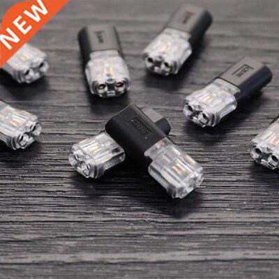 10Pcs 2Pin Quick Pluggable Splice Electrical Cable Wire