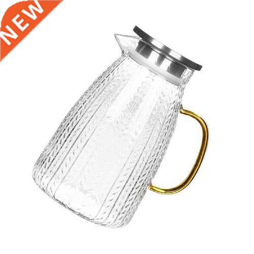 Large Capacity Clod Water Pot Glass Cold Water Bottle Cold