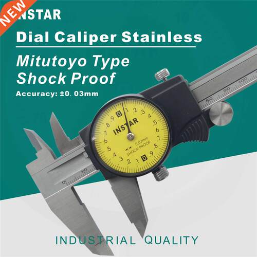 Dial Vernier Caliper 0-150mm 200mm 300mm Stainless Steel In