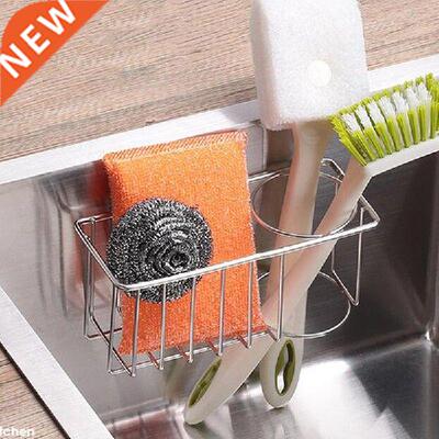 Stainless Steel Sponge and Brush Hol No Drilling Kitchen
