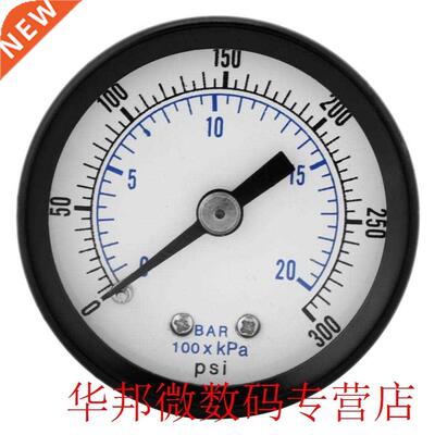 VBESTLIFE Mini Pressure Gauge For Fuel Air Oil Liquid Water