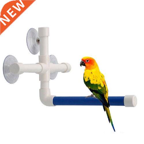 Foldable Pet Parrot Bird Standing Platform Rack Toy Stand