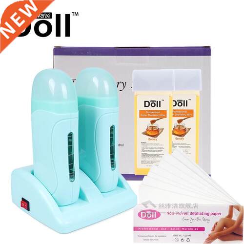 Roll On Wax Heater Set Melt Depilation Hair Removal Machine