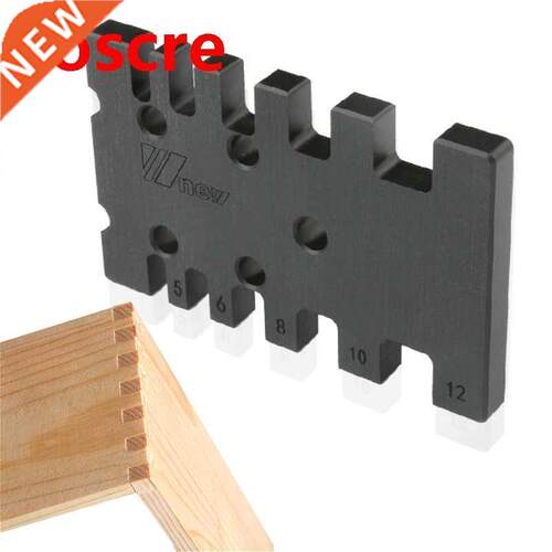 High Precision Tenon Card Gauge Metric and Imperial Scale Ca