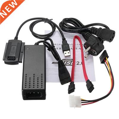 SATA/PATA/IDE to USB 2.0 Adapter Converter Cables Multifunct