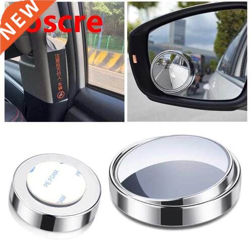 2/1pcs Car Mirror 360 Degree Wide Angle Car Auto Rear View M