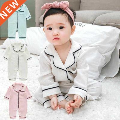 Baby Rompers Boys Girls Sleep Play Pajamas 100% Organic Cott