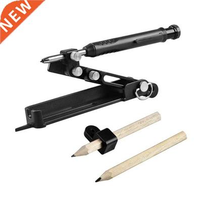 Multi-Function Scribing Tool Woodworking Compass Tool Adjust