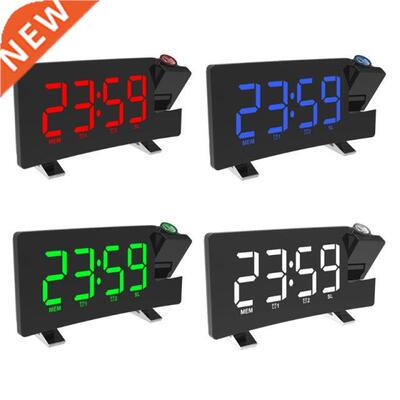 Large Curved Screen Smart Alarm Clock Full Range Brightness