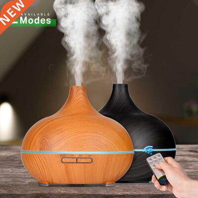 550/500 Aromatherapy Essential Oil Diffuser Wood Grain