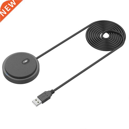 For Conference Office Non Slip USB Computer Microphone Easy
