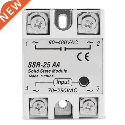 24V-380V SSR-25AA AC-AC Single Phase Solid State Relay