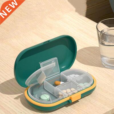 Portable Travel Pill Case Pill Cutter Organizer Medicine Sto
