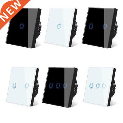 EU Plug Touch Switch Panel Screen Light Control AC110-240V