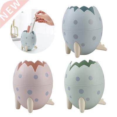 Creative Cute Dinosaur Egg Plastic Pen Holder Stand Office
