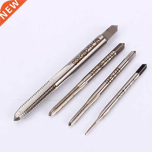 4pcs HSS Machine Hand Tap Tapping Screw Thread Metric Plug T