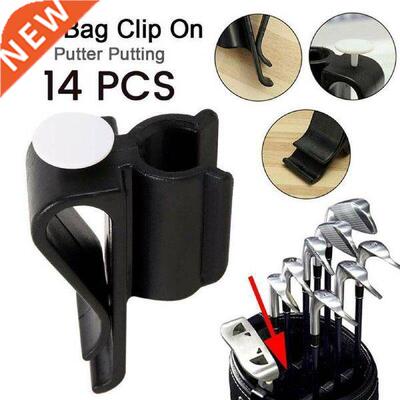 14PCS Golf Bag Clip Clamp Buckle Organizer Golfer Golf