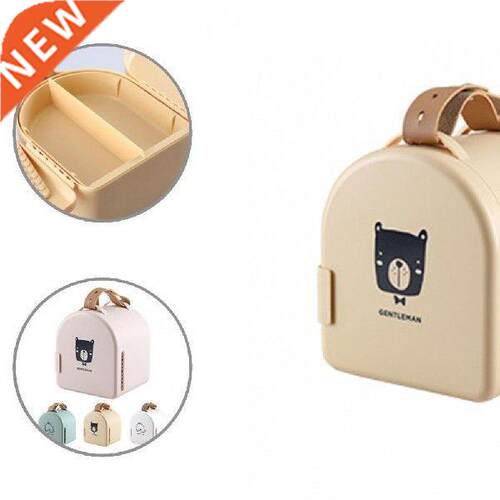 Multifunction Plastic Doll Storage Basket Cosmetics Case