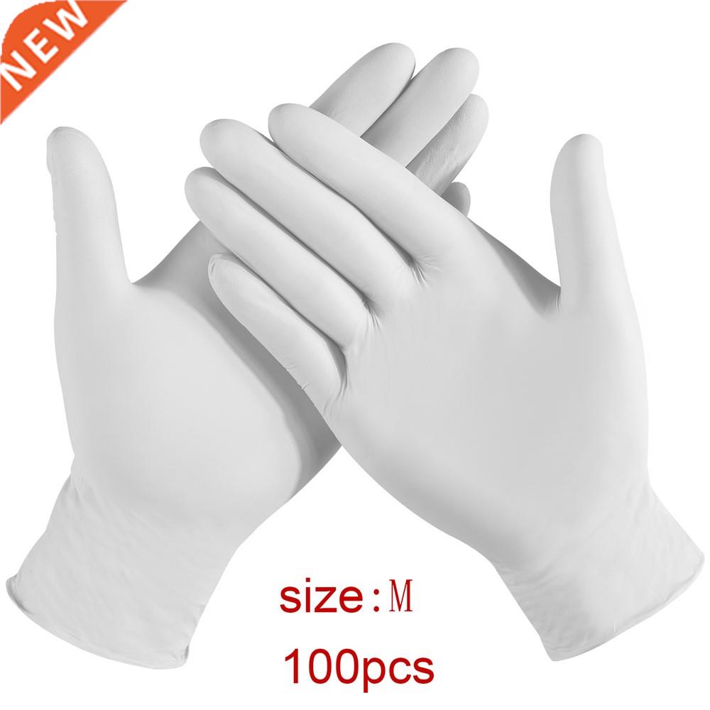 100pcs Household Kitchen Disposable Gloves Waterproof Nitril