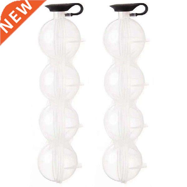 2X 4 Cavity Ice Square Maker Flexible Silicone Whiskey图片