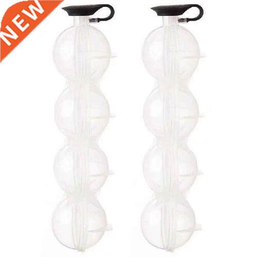 2X 4 Cavity Ice Square Maker Flexible Silicone Whiskey