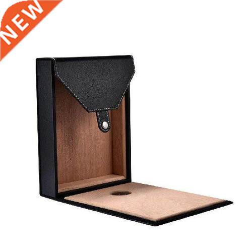 Mini Portable Leather Travel Humidor Cigar Box For 8/10pc