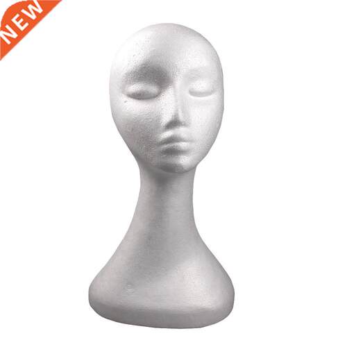Plus Sze Foam head Female Mannequn Head Dummy Model